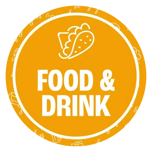 Food & Drink badge - Stockton Flavor Fest