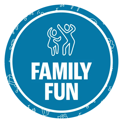 Family Fun badge - Stockton Flavor Fest